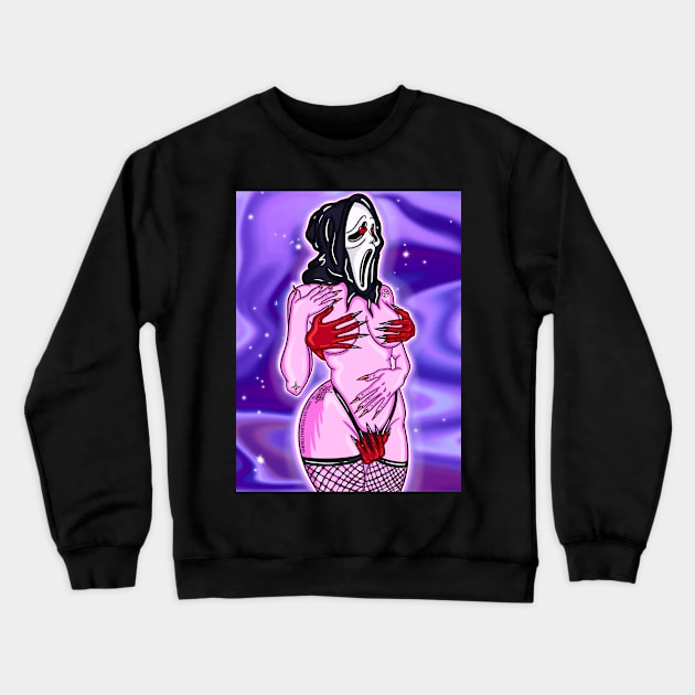 How My Demons Look Crewneck Sweatshirt by BreezyArtCollections 